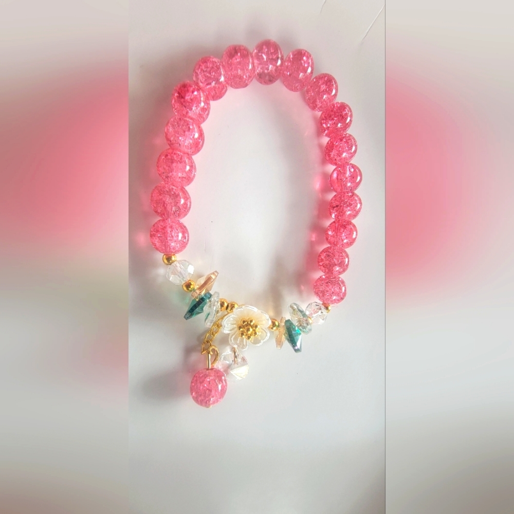 COPY - FLOWER Beaded Bracelet
